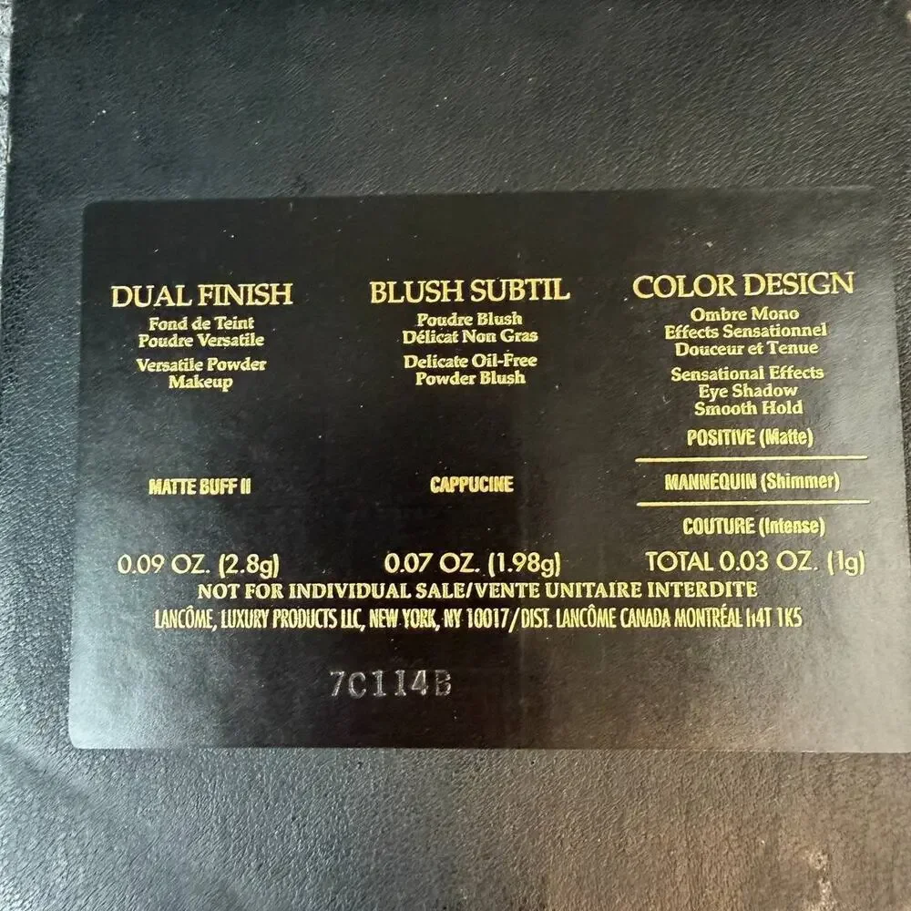 Lancome Makeup Palette
